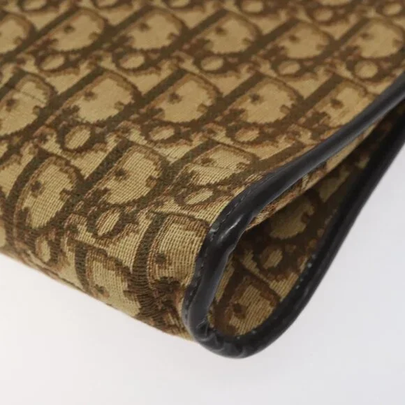 Authentic Christian Dior Trotter Canvas Shoulder Bag Brown - Picture 16 of 16